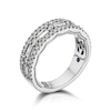 Thumbnail Image 1 of Vera Wang Platinum 0.95ct Total Diamond Eternity Ring