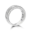 Thumbnail Image 2 of Vera Wang Platinum 0.95ct Total Diamond Eternity Ring