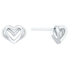 Thumbnail Image 0 of Vera Wang Kindred Heart Sterling Silver Earrings