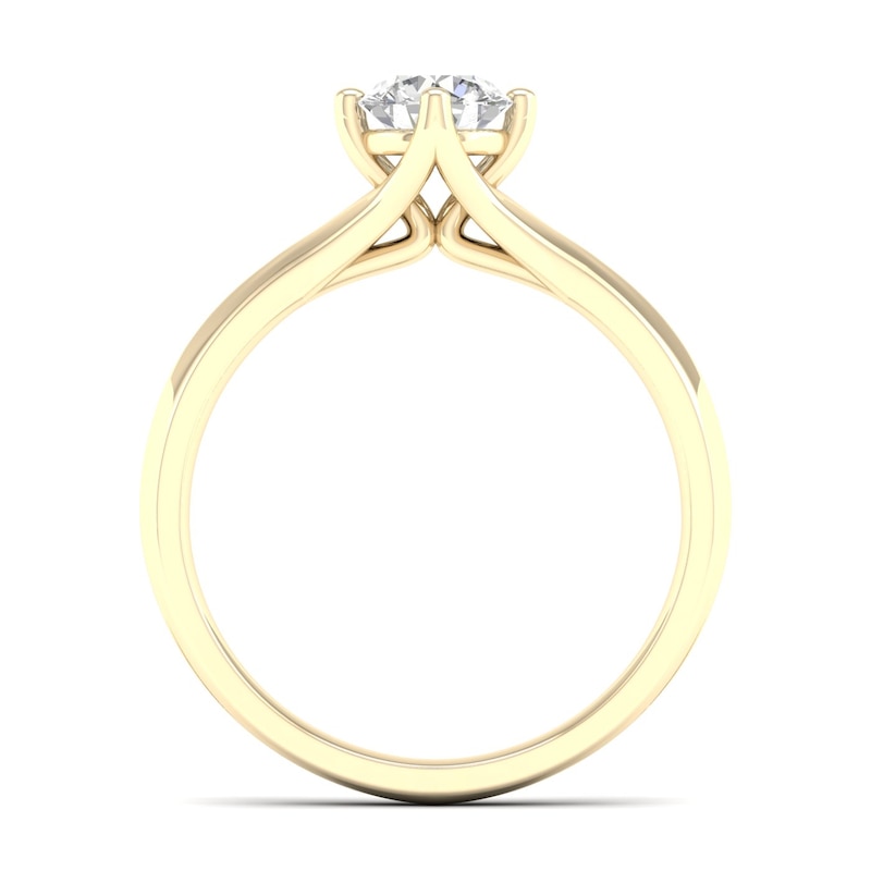 The Diamond Story 18ct Yellow Gold 0.33ct Diamond Ring
