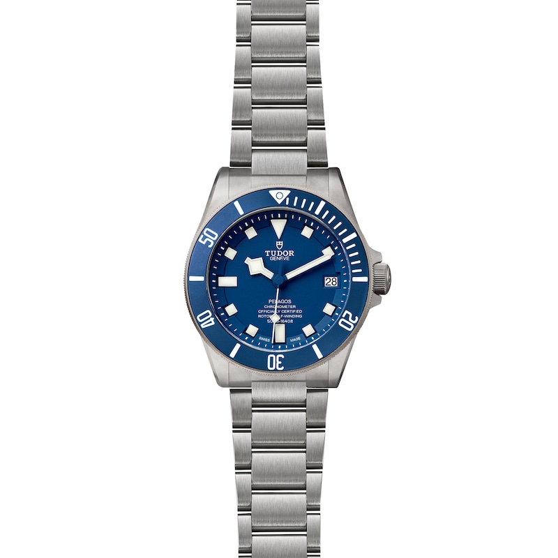 Tudor Pelagos Men's Blue Dial & Titanium Bracelet Watch