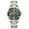 Thumbnail Image 0 of Longines HydroConquest Men's Green Dial & Stainless Steel Bracelet Watch