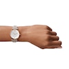 Thumbnail Image 4 of Emporio Armani Ladies' Crystal Dial Rose Gold Two Tone Bracelet Watch