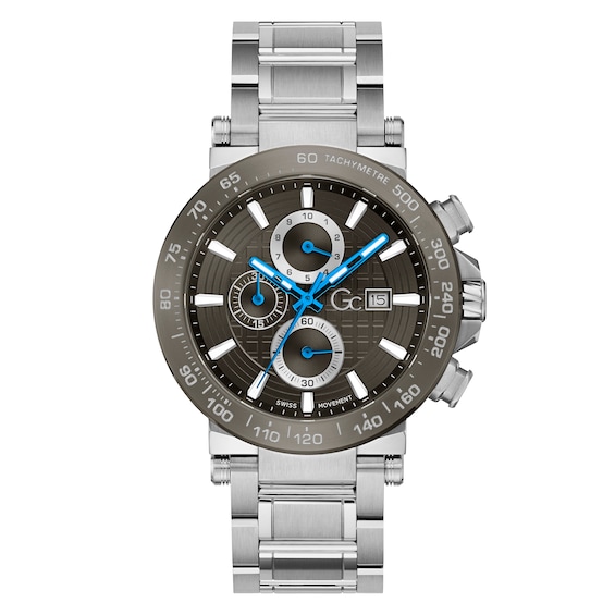 Gc Urbancode Men’s Grey Dial Chronograph Bracelet Watch