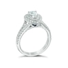 Thumbnail Image 1 of Vera Wang Platinum 0.95ct Total Diamond Double Halo Ring