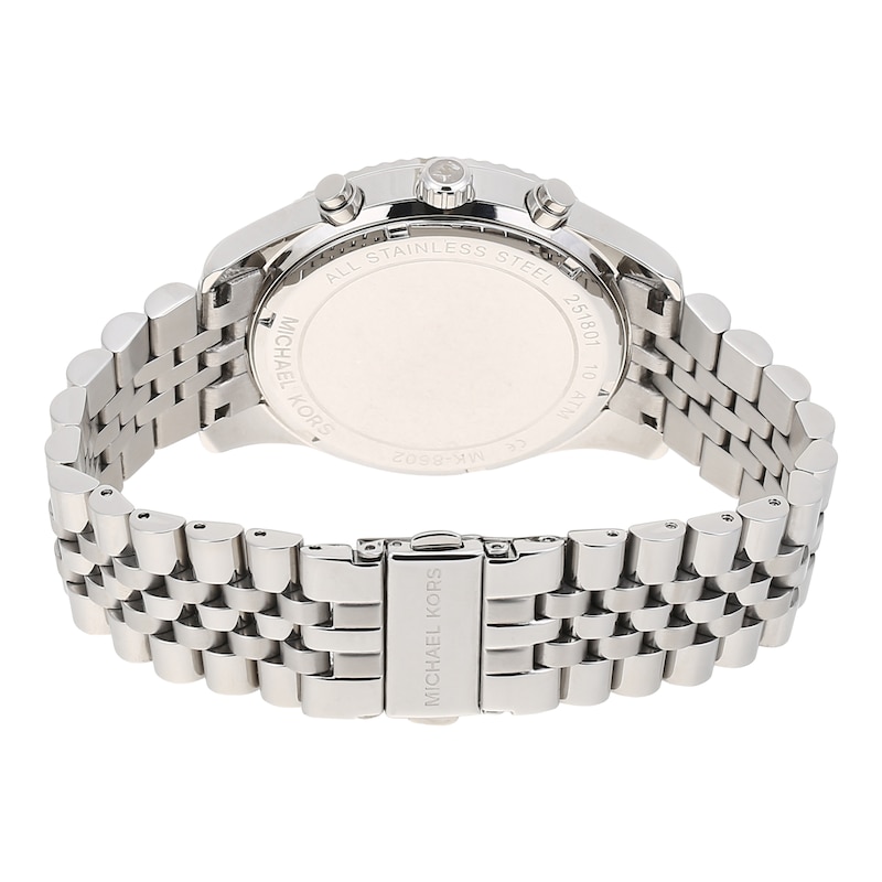 Michael Kors Lexington Men's Black Dial Bracelet Watch