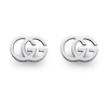 Thumbnail Image 1 of Gucci 18ct White Gold Logo Earrings