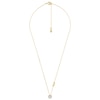 Thumbnail Image 1 of Michael Kors 14ct Gold-Plated Silver Cubic Zirconia Pendant