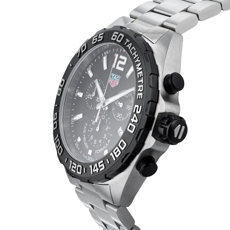 TAG Heuer Formula 1 Men's Black Dial & Stainless Steel Bracelet Watch