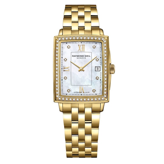 Raymond Weil Toccata Ladies’ Golden Tone Bracelet Watch