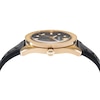 Thumbnail Image 2 of Versace Greca Dome Men's Black Leather Strap Watch