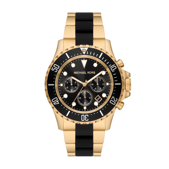 Michael Kors Everest Men’s Two Tone Stainless Steel Watch