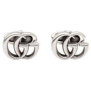 Gucci GG Marmont Men's Silver Cufflinks Ernest Jones