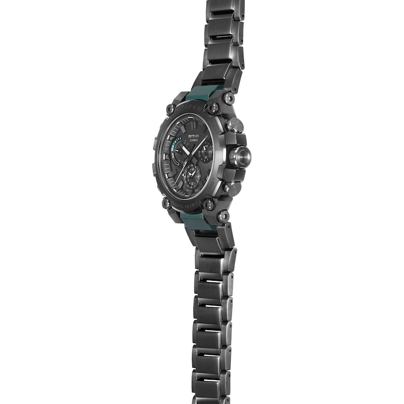 G-Shock MTG-B3000B-1A Men's Black & Green Stainless Steel Watch
