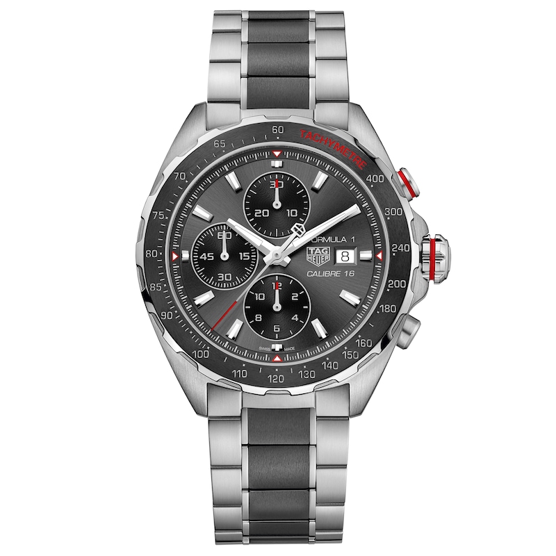 TAG Heuer Formula 1 Men's Grey & Stainless Steel Bracelet Watch