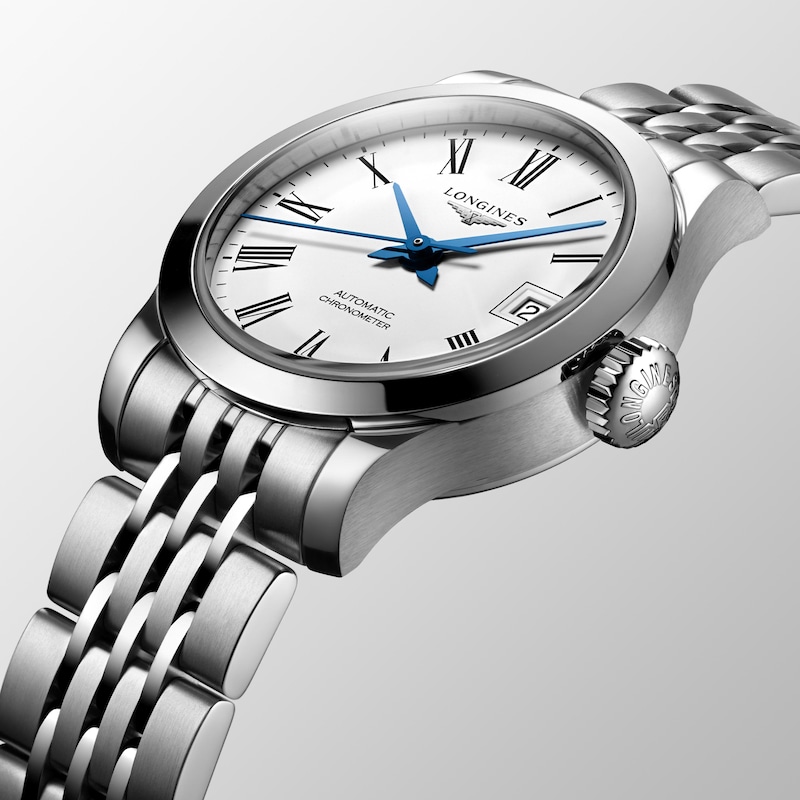 Longines Record Ladies' Stainless Steel Bracelet Watch