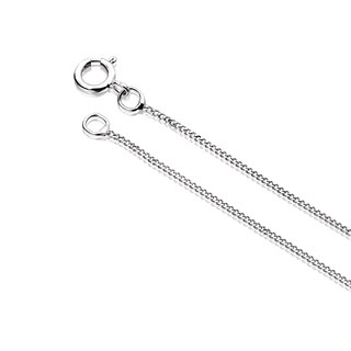 9ct White Gold & Cubic Zirconia Pendant Ernest Jones