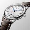 Thumbnail Image 2 of Longines Master Collection 40mm Men's Brown Leather Strap Watch