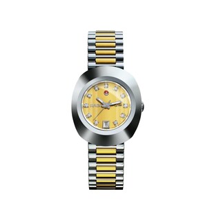 Rado DiaStar Original Ladies' TwoTone Bracelet Watch Ernest Jones