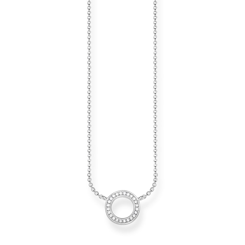 Thomas Sabo Glam & Soul Sterling Silver Circular Necklace