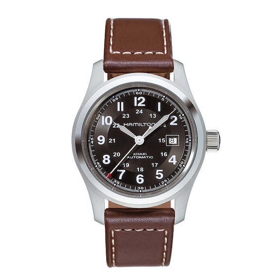 Hamilton Men’s Brown Strap Watch