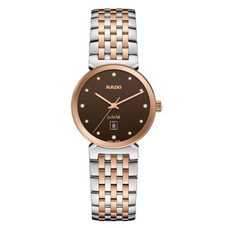 Rado Florence Classic Ladies' Diamond TwoTone Watch Ernest Jones