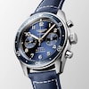 Thumbnail Image 2 of Longines Spirit Flyback Blue Fabric Strap Watch