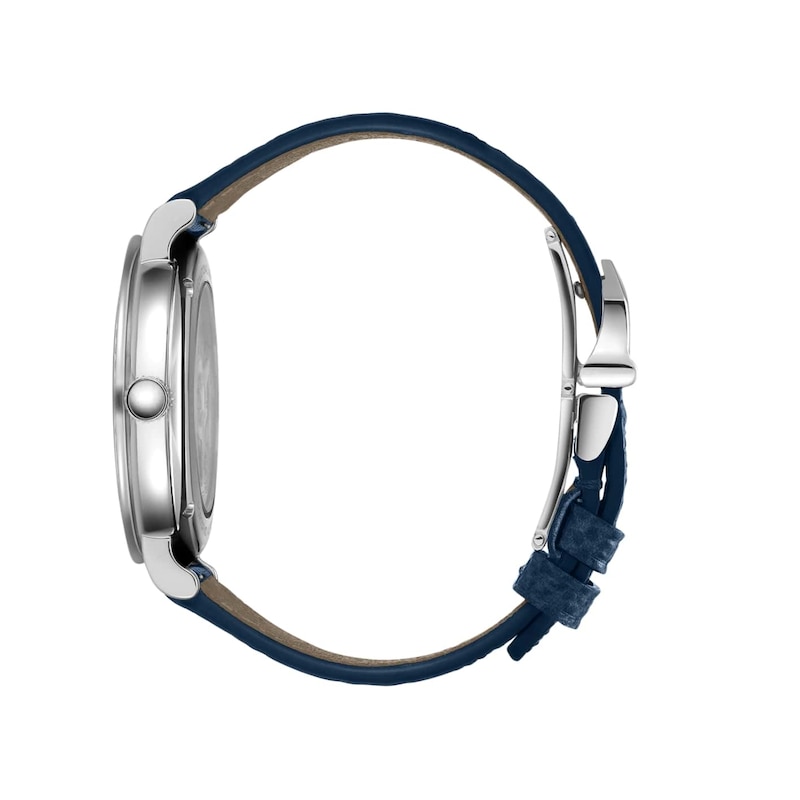 IWC Portofino Ladies' Diamond Dial & Blue Leather Strap Watch