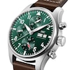 Thumbnail Image 4 of IWC Pilot’s Watches Men's Green Dial & Brown Leather Strap Watch