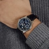 Thumbnail Image 4 of IWC Portugieser Men's Blue Dial & Black Alligator Leather Watch