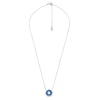 Thumbnail Image 1 of Michael Kors Brilliance Silver Blue CZ Circle Pendant