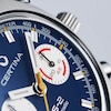 Thumbnail Image 6 of Certina DS-2 Chronograph Automatic Men's Blue Leather Strap Watch
