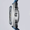 Thumbnail Image 7 of Certina DS-2 Chronograph Automatic Men's Blue Leather Strap Watch