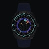 Thumbnail Image 2 of Tissot Sideral S Powermatic Men's Black Dial & Blue Rubber Strap Watch