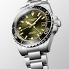 Thumbnail Image 1 of Longines HydroConquest GMT Men's Green Dial Bracelet Watch