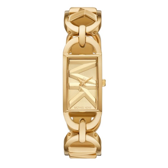 Michael Kors MK Empire Ladies Gold Tone Stainless Steel Bracelet Watch