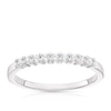 Thumbnail Image 0 of 9ct White Gold Cubic Zirconia Claw Set Eternity Ring