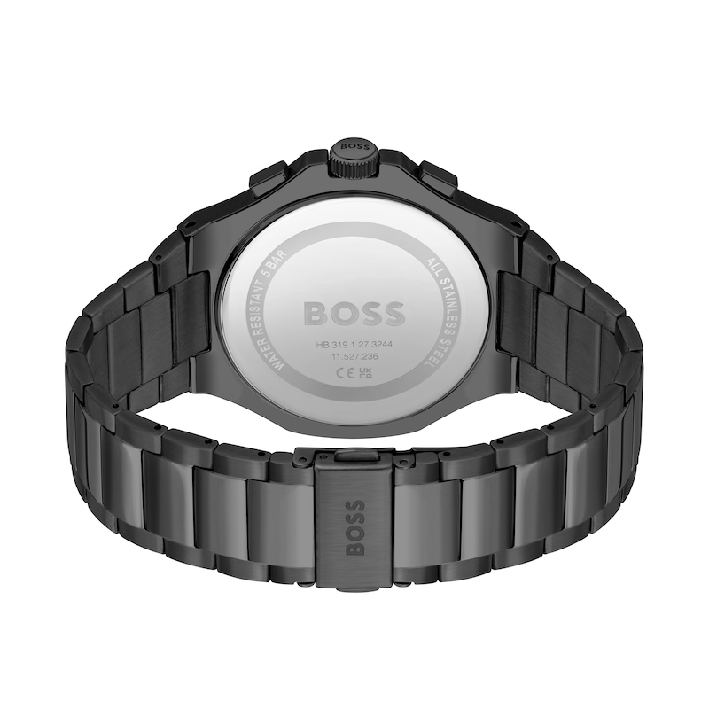 BOSS Taper Men's Chronograph Black Stainless Steel Watch