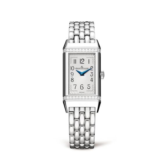 Jaeger-LeCoultre Reverso One Ladies’ Diamond & Stainless Steel Bracelet Watch