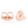 Thumbnail Image 1 of Le Vian 14ct Rose Gold Blue Topaz & 0.45ct Diamond Earrings