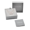 Thumbnail Image 2 of Michael Kors Love Rose Gold-Plated Sterling Silver Double Layer Heart Necklace