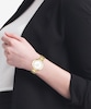 Thumbnail Image 3 of BOSS Sena Ladies' White Dial & Gold-Tone IP Bracelet Watch
