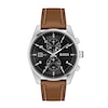 Thumbnail Image 0 of BOSS Skytraveller Men's Brown Leather Strap Watch