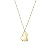 Thumbnail Image 1 of BOSS Honey Ladies' Gold-Tone 18+2 Inch Heart Shaped Pendant Necklace