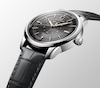 Thumbnail Image 2 of Longines Conquest Heritage Grey Dial & Alligator Leather Strap Watch