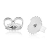 Thumbnail Image 1 of 9ct White Gold 0.40ct Diamond Pear Shaped Halo Earrings