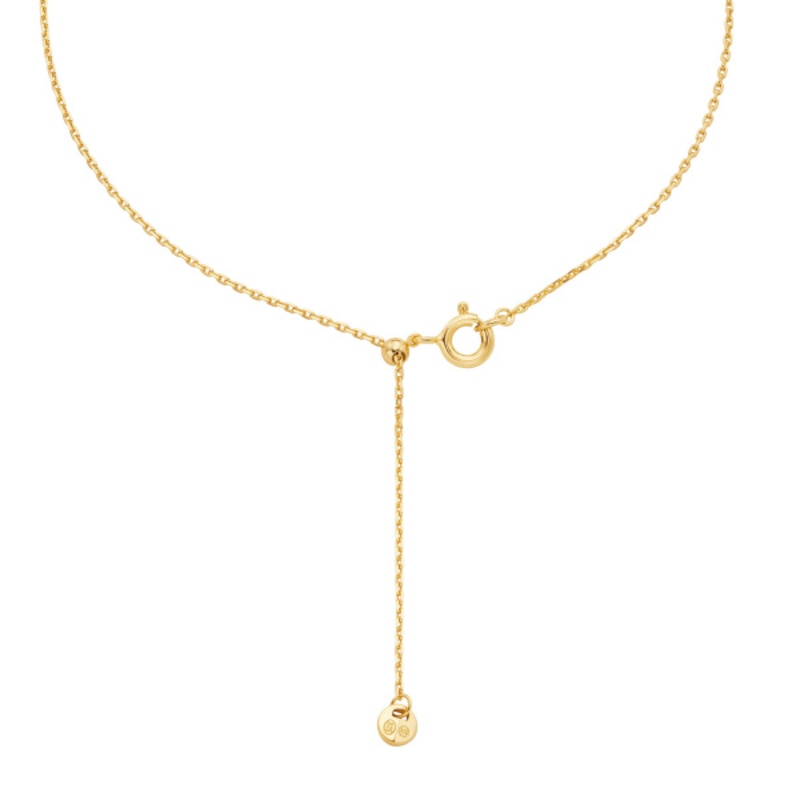 Michael Kors 14ct Gold Plated Sterling Silver Station Necklace