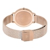 Thumbnail Image 2 of Emporio Armani Ladies' Rose Gold-Tone Mesh Bracelet Watch
