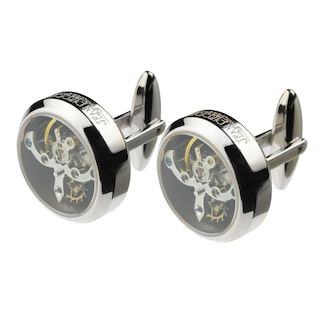 Jean Pierre Men's Tourbillion Cufflinks Ernest Jones