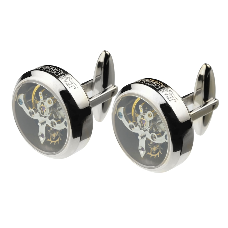 Jean Pierre Men's Tourbillion Cufflinks